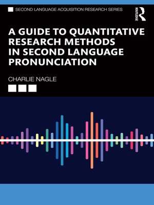 cover image of A Guide to Quantitative Research Methods in Second Language Pronunciation